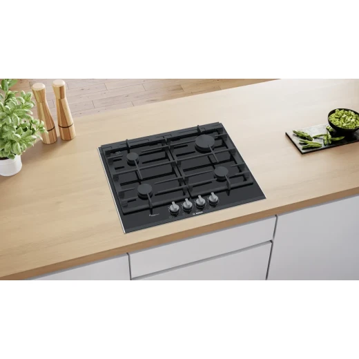 موقد سيراميك غاز مدمج Bosch Serie 8 60 سم - طهي فعال - بوش - Image 3