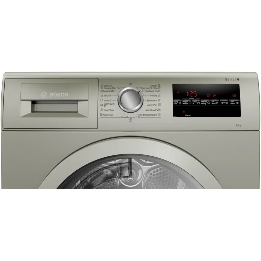 مجفف ملابس مكثف Bosch Serie 6 سعة 8 كجم فضي B - تجفيف فعال - بوش - Image 4