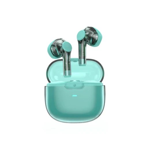 سماعات وي وو TWS12 Pure Sound اللاسلكية (TWS) بتقنية البلوتوث إصدار 5.3 – لون أزرق فيروزي | ضمان لمدة 18 شهرًا - وي وُو - Image 7
