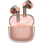سماعات وي وو TWS12 Pure Sound اللاسلكية (TWS) بتقنية البلوتوث إصدار 5.3 – لون وردي | ضمان لمدة 18 شهرًا - وي وُو