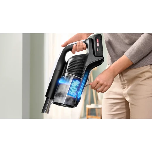 مكنسة Bosch Unlimited 10 اللاسلكية البيضاء - تنظيف قوي - بوش - Image 16