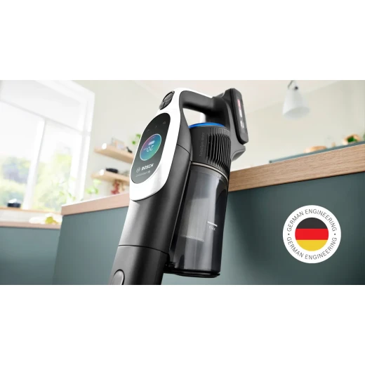 مكنسة Bosch Unlimited 10 اللاسلكية البيضاء - تنظيف قوي - بوش - Image 9