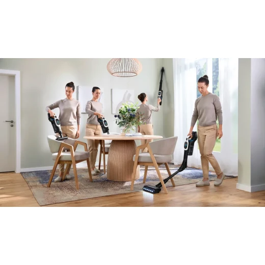 مكنسة Bosch Unlimited 10 اللاسلكية البيضاء - تنظيف قوي - بوش - Image 6