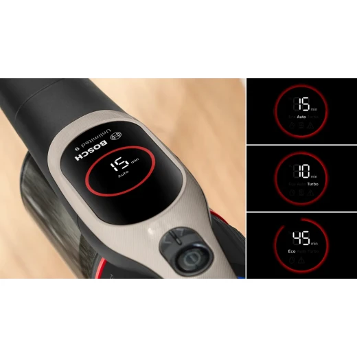 مكنسة كهربائية يدوية لاسلكية سوداء Bosch Unlimited 9 - تنظيف قوي - بوش - Image 12