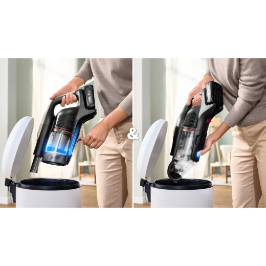 مكنسة كهربائية يدوية لاسلكية سوداء Bosch Unlimited 9 - تنظيف قوي - بوش - Image 6
