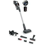 مكنسة كهربائية يدوية لاسلكية سوداء Bosch Unlimited 9 - تنظيف قوي - بوش