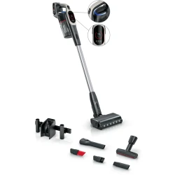 مكنسة كهربائية يدوية لاسلكية سوداء Bosch Unlimited 9 - تنظيف قوي