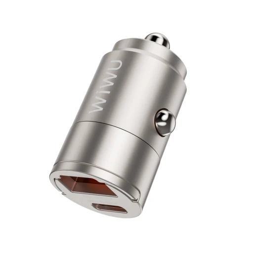 شاحن سيارة وي وو Nano 30W سريع بمنفذي USB-A و USB-C - وي وُو - Image 4