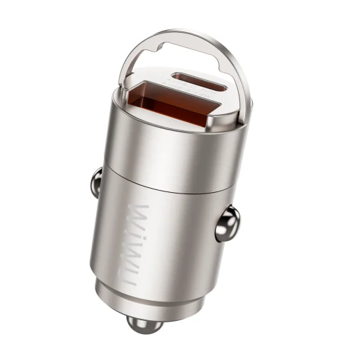 شاحن سيارة وي وو Nano 30W سريع بمنفذي USB-A و USB-C - وي وُو - Image 3