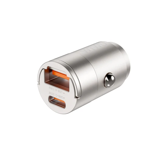شاحن سيارة وي وو Nano 30W سريع بمنفذي USB-A و USB-C - وي وُو - Image 6