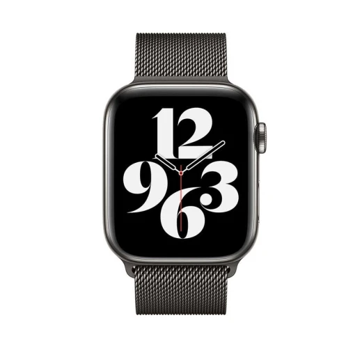 سوار ساعة وي وو Apple مقاس 38/40 مم Minalo أسود من الفولاذ المقاوم للصدأ - وي وُو - Image 2