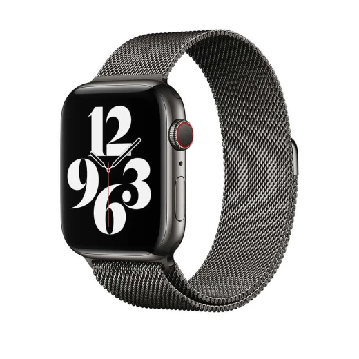 سوار ساعة وي وو Apple مقاس 38/40 مم Minalo أسود من الفولاذ المقاوم للصدأ سوار ساعة وي وو Apple مقاس 38/40 مم Minalo أسود من الفولاذ المقاوم للصدأ