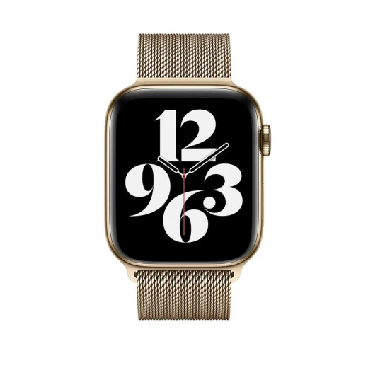 سوار ساعة وي زز Minalo ذهبي من الفولاذ المقاوم للصدأ لساعة Apple 38/40 مم ذهبي - وي وُو - Image 2
