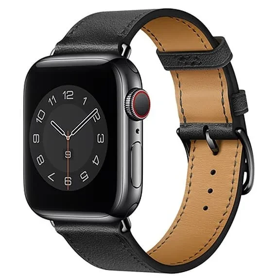 سوار ساعة WiWU Attelage جلد طبيعي لساعة Apple Watch 38/40/41 مم - وي وُو