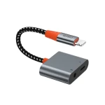 محول صوت وي وو LT08 Lightning إلى Lightning و 3.5 ملم لأبل - وي وُو