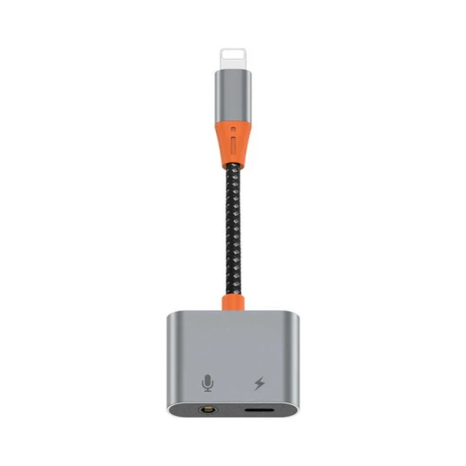 محول صوت وي وو LT08 Lightning إلى Lightning و 3.5 ملم لأبل - وي وُو - Image 2