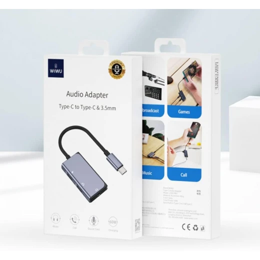 محول صوت وي وو LT02 Pro: Type-C إلى منفذين و 3.5 ملم - وي وُو - Image 2