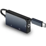 محول صوت وي وو LT02 Pro: Type-C إلى منفذين و 3.5 ملم - وي وُو