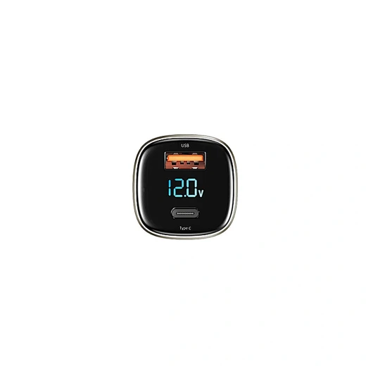 شاحن سيارة WIWU PC-500 بمنفذين USB-C بقوة 72 واط - أسود - وي وُو - Image 3