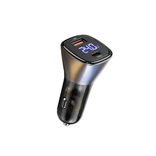 شاحن سيارة WIWU PC-500 بمنفذين USB-C بقوة 72 واط - أسود - وي وُو - Image 5