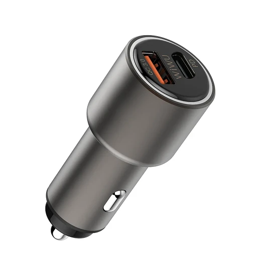 شاحن سيارة وي وو PC100 صغير 18 واط شحن سريع USB-C شاحن سيارة وي وو PC100 صغير 18 واط شحن سريع USB-C