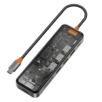 محور وي وو Cyber 7 في 1 USB-C - رمادي: وسّع إمكانيات الاتصال - وي وُو