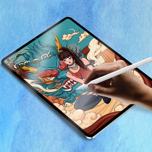 واقي شاشة مغناطيسي لجهاز iPad 10.9"/11" برو من وي وو- شفاف - وي وُو - Image 10