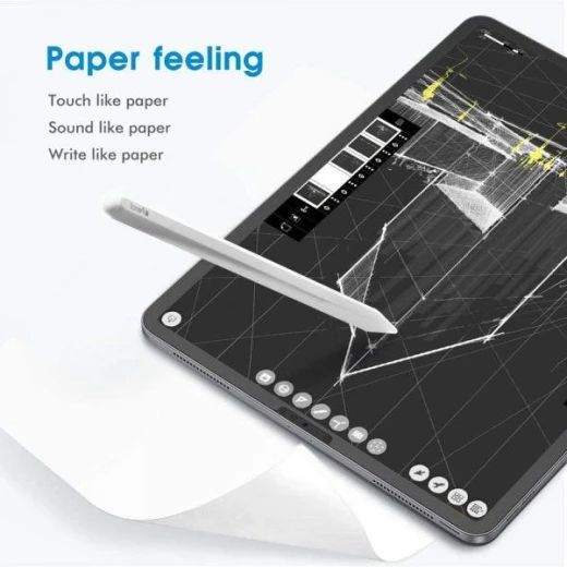 فيلم واقي وي وو Aper لجهاز iPad Pro 12.9" - مضاد للتوهج، مقاوم للخدش، سهل التركيب - وي وُو - Image 7