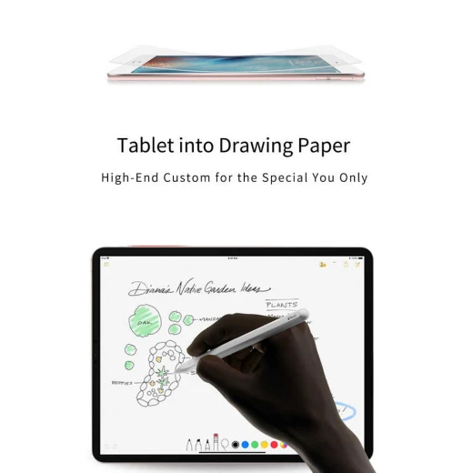 فيلم واقي شاشة وي وو شبيه بالورق لجهاز iPad 10.5'' - شفاف، قابل للغسل - وي وُو - Image 8