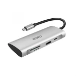 محول وي وو Alpha 7 في 1 USB-C A731HP - رمادي: محول متعدد المنافذ - وي وُو