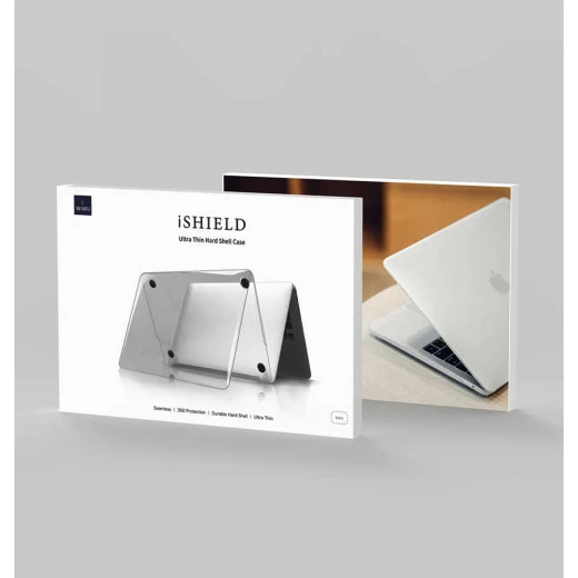 حافظة وي وو  iShield فائقة النحافة لجهاز MacBook Air مقاس 13.6 بوصة 2022 - حماية سوداء - وي وُو - Image 2
