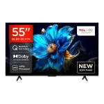 تلفزيون TCL سلسلة P7K ذكي QLED مقاس 55 بوصة – دقة 4K HDR، معدل تحديث 60Hz، نظام Google TV - تي سي ال