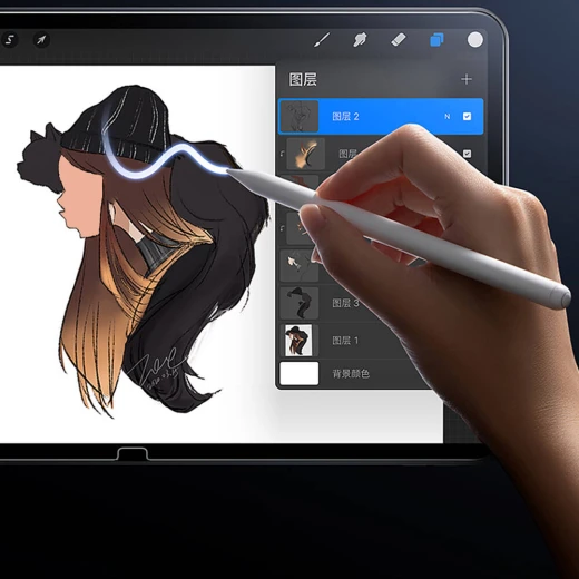 واقي شاشة زجاج مقوى وي وو لجهاز iPad 10.9" (2022) - شفاف - وي وُو - Image 6