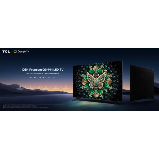 تلفزيون TCL C6K بريميوم QD-Mini LED (فئة Mini LED الأساسية) – شاشة QLED مع معدل تحديث 144 هرتز لتجربة مشاهدة فائقة السلاسة - تي سي ال - Image 11