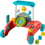 Fisher Price Steady Speed Baby Walker Interactive Toy for Infants 6 Months 3 Years with Music - Fisher-Price
