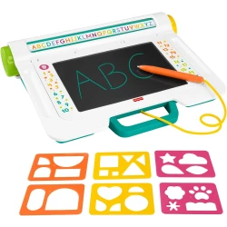 Fisher Price Learn & Doodle Desk: Mess Free LCD Writing Tablet for Kids Ages 3+ Portable Creative Play