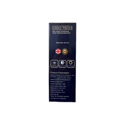 Vigo-tech Dual Thermometer – Ear & Forehead Infrared Thermometer for Adults & Kids - Vigo-tech - Image 2