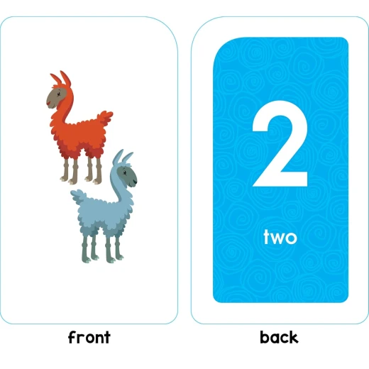 School Zone Numbers 0-25 Flash Cards: Toddler Math & Counting - School Zone - Image 3