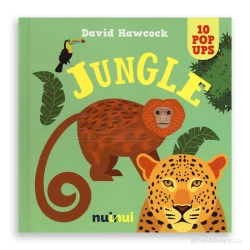 10 10 Pop Ups: Jungle - Interactive Pop-Up Book for Ages 3-5
