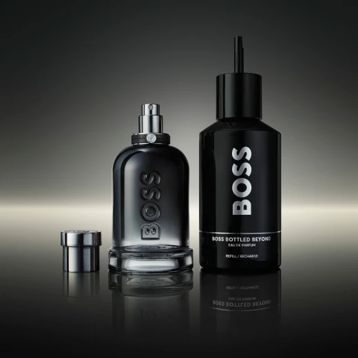 هوجو بوس بوتلد بيوند ماء عطر للرجال 100 مل: عطر آسر يدوم طويلاً. استمتع بجرأة هذا العطر بسعة 100 مل، المثالي للرجل العصري الذي يبحث عن رائحة تدوم طويلاً وأنيقة. - هوجو بوس - Image 5