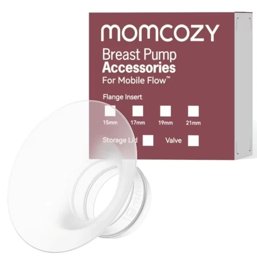 Momcozy M9 Flange Insert 27mm for Breast Pumps - Comfortable Pumping