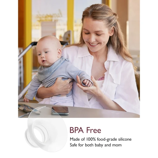 Momcozy M9 Flange Insert 27mm for Breast Pumps - Comfortable Pumping - Momcozy - Image 4