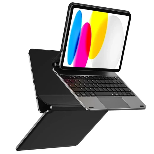 لوحة مفاتيح وي وو Magic طراز MK003 (إصدار 2024) لأجهزة iPad Air مقاس 13 بوصة و iPad Pro مقاس 12.9 بوصة (من 2018 إلى 2022) | تخطيط عربي وإنجليزي | تصميم مغناطيسي 3 في 1 مع لوحة لمس وحماية كاملة لوحة مفاتيح وي وو Magic طراز MK003 (إصدار 2024) لأجهزة iPad Air مقاس 13 بوصة و iPad Pro مقاس 12.9 بوصة (من 2018 إلى 2022) | تخطيط عربي وإنجليزي | تصميم مغناطيسي 3 في 1 مع لوحة لمس وحماية كاملة