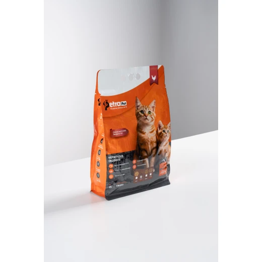 Petrapet Dry Cat Food for Adults 2Kg, Complete, nutritious formula with balanced proteins, vitamins, and minerals Supports energy, growth, digestion, and a shiny coat - Petrapet - Image 2