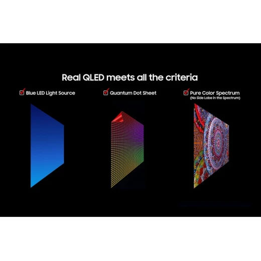 تلفزيون سامسونج Q7F 85 بوصة 4K QLED ذكي (2025) مع رؤية الذكاء الاصطناعي وتقنية HDR10+، تجربة مشاهدة غامرة - سامسونج - Image 3