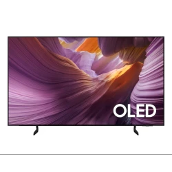 Samsung 83 Inch OLED S85F 4K Smart TV: Experience Breathtaking Visuals with Vision AI, Quantum HDR, and Dolby Atmos Sound. Sleek Black Design for a Premium Home Theater Experience.