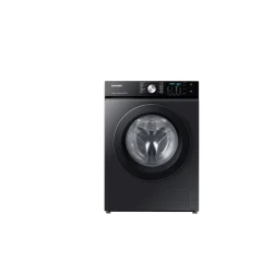 Samsung 11kg Front Loading Washing Machine with Ecobubble Technology, Digital Inverter Motor, and Hygiene Steam for Powerful Cleaning and Fabric Care, Black Finish