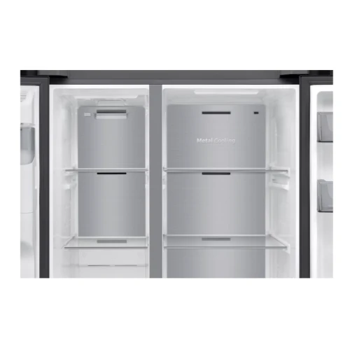 Samsung Bespoke AI Refrigerator SBS AI Energy Mode Black Doi 617L - Samsung - Image 5