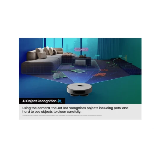 Samsung Bespoke AI Jet Bot Combo Robot Vacuum Cleaner with Steam Plus, Satin Grey - Samsung - Image 18
