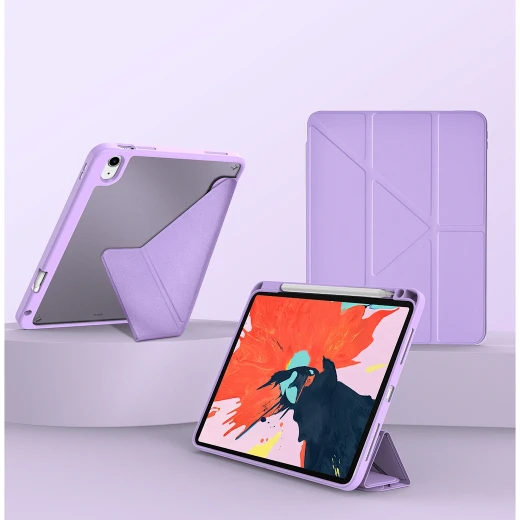 WiWU Defender Protective Case for iPad 10.9 & 11 Inch JD-103 | Shockproof Full Protection PU Leather Cover with Pen Slot & Multi-Stand Function